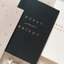 Blush, Navy And White Luxury Gold Foil Christmas Cards, thumbnail 4 of 7
