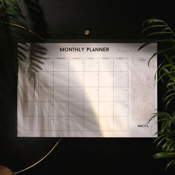 Monthly Wall Planner Note Pad, 50 Sheets, 2 of 5