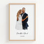 Personalised Wedding Portrait, thumbnail 1 of 7