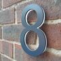 3D Anthracite Grey House Numbers, thumbnail 9 of 11