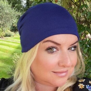 Chemo Headwear Beanie Hat Fleece Lined, 3 of 12