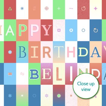 Personalised 60th Birthday Card Age And Name 1965, 7 of 10