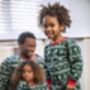 Christmas Pyjamas Family Matching Green, thumbnail 4 of 11