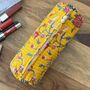 Block Print Washbag, Make Up Pouch, Travel Kit, thumbnail 5 of 12