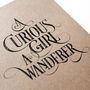 'Curious Girl' Notebook, thumbnail 5 of 7