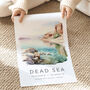 Jordan Travel Print Of The Dead Sea, thumbnail 2 of 7