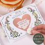 Personalised Mother's Day Floral Gift Scratch Voucher, thumbnail 1 of 4