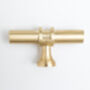 Solid Brass Plain Kitchen Pull Handles And Knobs, thumbnail 9 of 12