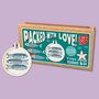 Packed With Love! Mini Matchbox Cross Stitch Kit, thumbnail 1 of 12