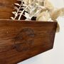 Vintage Wooden Folk Art Wall Pocket / Letter Holder, thumbnail 2 of 10