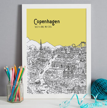 Personalised Copenhagen Print, 6 of 10