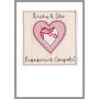 Personalised Embroidered Congratulations Card For Any Occasion, thumbnail 2 of 12