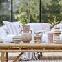 Mandisa Bamboo Outdoor Bench, thumbnail 2 of 8