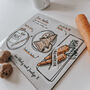 Santa Eve Personalised Treat Board Plate, thumbnail 3 of 3
