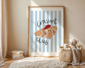 Croissant Club Art Print, 2 of 10