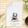 Personalised Cat In Chef Hat Gift Tea Towel, thumbnail 8 of 12