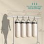 Heavy Duty Clothes Rack Extendable Rail, thumbnail 2 of 6