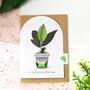 For My Favourite Plant Dad Arched Card, thumbnail 2 of 9