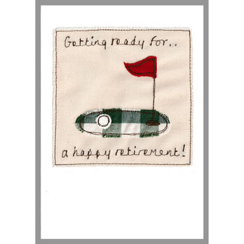 Personalised Golf Card For Birthday Or Retirement, 11 of 12