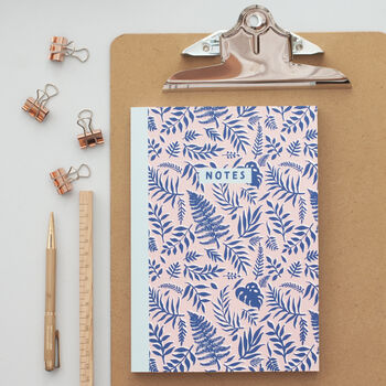 A5 Foliage Print Journal 100 Page Notebook, 10 of 10