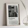 Personalised Graduate Print, Graduation Gift, thumbnail 4 of 6