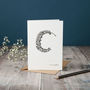 C Is For Caterpillar Card, thumbnail 1 of 2