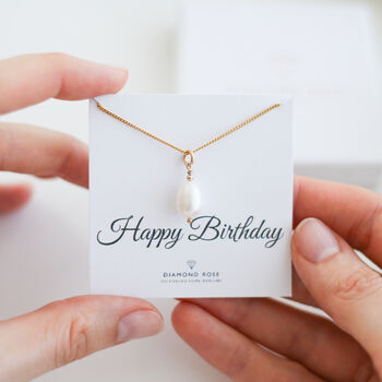 Pearl Necklace – Sterling Silver, 24k Gold Vermeil, 8 of 9
