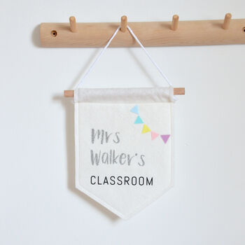 Thank You Teacher Personalised Classroom Sign, 2 of 4