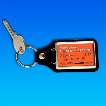 Personalised Favourite Song Download Keyring, 6 of 7