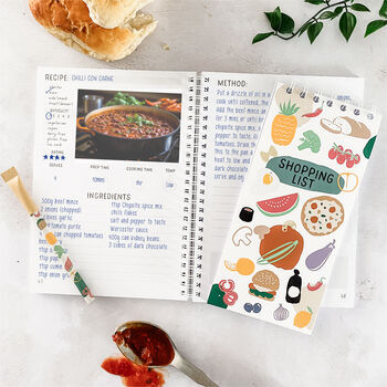 Personalised Recipe Book Gift Set, 2 of 10