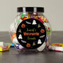 Personalised Halloween Sweets Jar, thumbnail 5 of 9