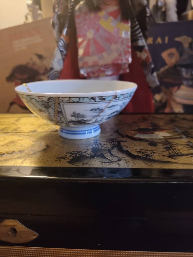 Japanese Pattened Rice Bowl, 1 of 4