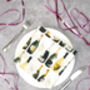 Champagne Napkin Set | Celebration Gift | Hand Drawn Cotton Napkins, thumbnail 2 of 5
