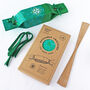 Six Reusable Eco Crackers 'Green Jewel' Design, thumbnail 4 of 7