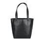 Personalised Black Buffalo Leather Open Tote, thumbnail 5 of 9