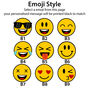 Personalised Smiley Face Emoji Keyring, thumbnail 2 of 3