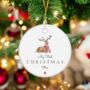 Personalised My First Christmas Bodysuit Reindeer, thumbnail 4 of 4