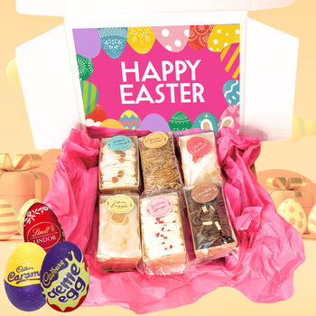 Personalised Cake And Chocolate Easter Egg Gift Box, 3 of 3