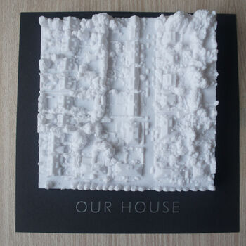 Custom 3D Printed Map, 5 of 12