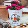 Personalised Autumn / Christmas Garden Plant Pot, thumbnail 1 of 2