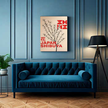 Japanese Shibuya Art Print, 3 of 3