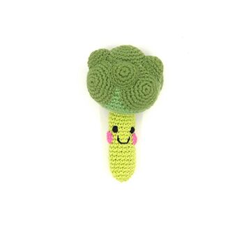 Handmade Friendly Broccolli Fair Trade Toy, 3 of 3