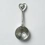 Heart Pewter Spoon 10th Tin Anniversary Gift, thumbnail 6 of 8