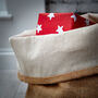 The Cotton Lined Grenville Personalised Christmas Sack, thumbnail 2 of 3