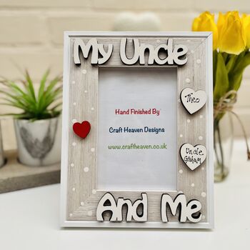 Personalised Uncle Photo Frame 40th Birthday Gift, 7 of 7