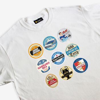 The Blues Beer Mats T Shirt, 3 of 4