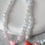 Magnetic Heart Pearl Beaded Necklace, thumbnail 5 of 5