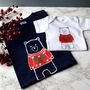 Father And Child Christmas Bear T Shirts, thumbnail 1 of 1