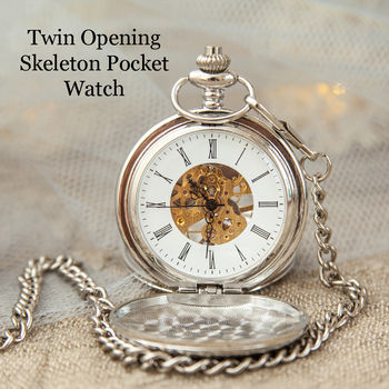 Pocket Watch With Engraved Initials, 9 of 10
