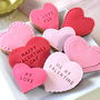 Personalised Valentine's Cookie Gift Set, thumbnail 1 of 4